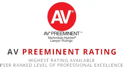 AV Preeminent Rating Badge